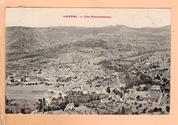 Cpa  Carte Postale Ancienne  - Chanac Vue Panoramique - Chanac