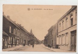 Cpa Mouscron   Rue De Menin - Moeskroen