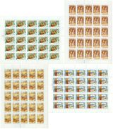 Russia 2004 Sheets 275th Birth Anni Catherine II Education Reform Art Sciences Royals People Ships Stamps MNH Sc 6833-36 - Volledige Vellen