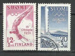 FINLAND 1951 - OLYMPIC GAMES - CPL. SET - USED OBLITERE GESTEMPELT USADO - Zomer 1952: Helsinki