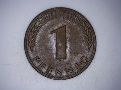 ALLEMAGNE - 1 PFENNIG 1966 F - 1 Pfennig