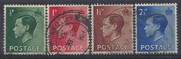 GB 1936 KE VIII (o) SG.457-460. Mi.193x-196x - Usati