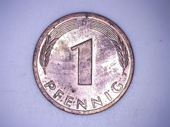 ALLEMAGNE - 1 PFENNIG 1981 D - 1 Pfennig