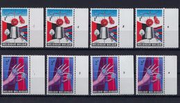 N°1313/1314 (plaatnummer Set) MNH ** POSTFRIS ZONDER SCHARNIER SUPERBE - 1961-1970