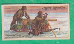 John Player, Player's Cigarettes, Polar Exploration - Commander Evans (second In Command) Taking Observations - Player's