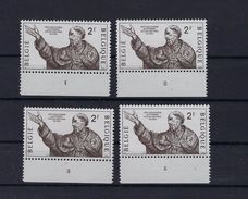 N°1482 (plaatnummer Set) MNH ** POSTFRIS ZONDER SCHARNIER SUPERBE - 1961-1970