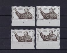 N°1482 (plaatnummer Set) MNH ** POSTFRIS ZONDER SCHARNIER SUPERBE - 1961-1970