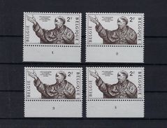 N°1482 (plaatnummer Set) MNH ** POSTFRIS ZONDER SCHARNIER SUPERBE - 1961-1970