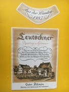 5340 - Leutschner Riesling X Sylvaner 1987 Suisse - Kunst