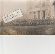 CHELLES ( Indiqué Sur Panneau Bâtiment ) - Militaires à La Société Régionale De Tir   ( Carte-photo )    Rare - Chelles