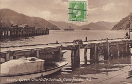 Queen Charlotte Sounds,  From Picton..  Carte Rare - Nouvelle-Zélande