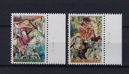 N°1425/1426 (plaatnummer 2) MNH ** POSTFRIS ZONDER SCHARNIER SUPERBE - 1961-1970