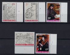 N°1427/1431 (plaatnummer) MNH ** POSTFRIS ZONDER SCHARNIER SUPERBE - 1961-1970