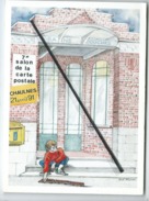 Carte  -7e Salon De La Carte Postale -  Chaulnes  - 21 Avril 1991- Composition Originale Joëlle Tardieu - Chaulnes
