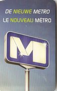 Plan Du NOUVEAU Métro De Bruxelles - 4 Avril 2009 - Europa