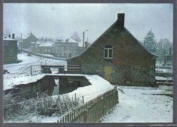 Carte Postale 59. Solre-le-Chateau  Felleries Sous La Neige  Très Beau Plan - Solre Le Chateau