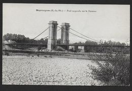MEYRARGUES - Pont Suspendu Sur La Durance - Meyrargues
