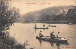 Le Goulet     27        La Seine. Pêcheurs A La Ligne       (voir  Scan) - Autres & Non Classés