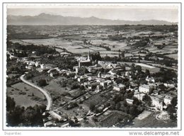 65 - Hautes Pyrénées /  GALAN : Vue Panoramique Aérienne. Dans Le Fond, Les Pyrénées. - Galan