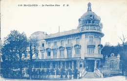 St Saint Cloud - Le Pavillon Bleu, Hôtel - Etablissement Malcuit - Carte E.M. Non Circulée - Alberghi & Ristoranti