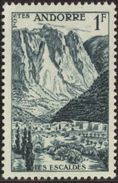 Andorre 1955 Yv. N°138 - 1F Les Escaldes - Neuf ** - Ungebraucht
