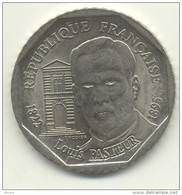 2 FRS PASTEUR 1995  TB/TTB - 2 Francs