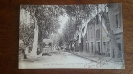 CPA 84 - LE PONTET - Arrêt Du Tramway - Le Pontet