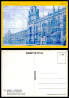 PORTUGAL COR 52211 - VILAR FORMOSO - ESTAÇÃO DE CAMINHO DE FERRO AZULEJOS - LISBOA MOSTEIRO JERÓNIMOS - Guarda