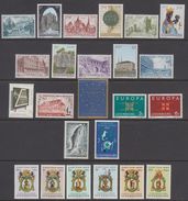 1963 ** Luxemburg (sans Charn., MNH, Postfrish) Complete   Mi 666/89  (24v) - Años Completos