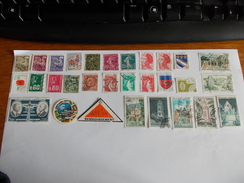 TIMBRE France Lot De 30 Timbres à Identifier N° 538 - Lots & Kiloware (mixtures) - Max. 999 Stamps