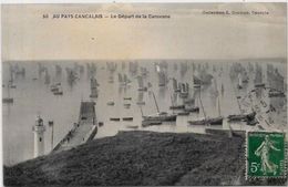 CPA Ostréiculture Huitres Métier Huitre Circulé Cancale - Kunsthandwerk