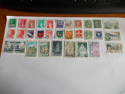 TIMBRE France Lot De 30 Timbres à Identifier N° 539 - Lots & Kiloware (mixtures) - Max. 999 Stamps