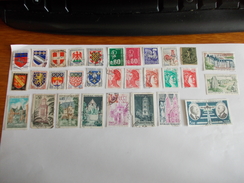 TIMBRE France Lot De 30 Timbres à Identifier N° 541 - Lots & Kiloware (mixtures) - Max. 999 Stamps