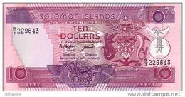 SALOMONS ISLANDS  10 Dollars  Non Daté (1986)   Pick 15a   Signature 5   ***** BILLET  NEUF ***** - Salomonseilanden