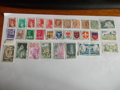 TIMBRE France Lot De 30 Timbres à Identifier N° 545 - Lots & Kiloware (mixtures) - Max. 999 Stamps