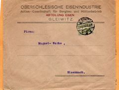 Gleiwitz 1920 Cover Mailed - Otros & Sin Clasificación