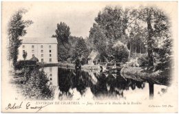 28 Environs De Chartres - JOUY - L'Eure Et Le Moulin De La Bussière    (Recto/Verso) - Jouy