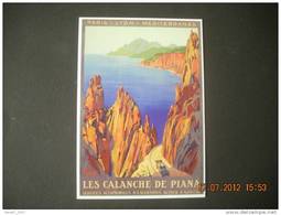 CLOUET   10606   CORSE  LES CALANQUES DE PIANA   BRODERS                              Retirage - Werbepostkarten