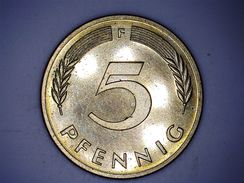 ALLEMAGNE - 5 PFENNIG 1982 F - 5 Pfennig