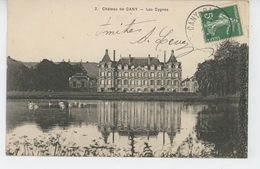 CANY BARVILLE - Château De CANY - Les Cygnes - Cany Barville
