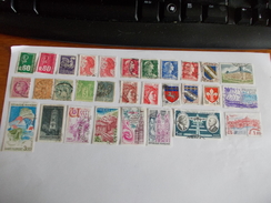 TIMBRE France Lot De 30 Timbres à Identifier N° 553 - Lots & Kiloware (mixtures) - Max. 999 Stamps