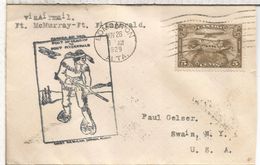 CANADA FORT MCMURRAY FORT FITZERALD 1929 INDIO - Luftpost