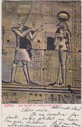 Egypte   Edfou Bas Relief Du Temple De Horous - Idfu