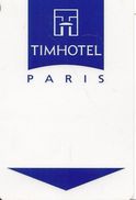 CLE-MAGNETIQUE-HOTEL-TIMHOTEL-PARIS-TBE - Clés D'hôtel