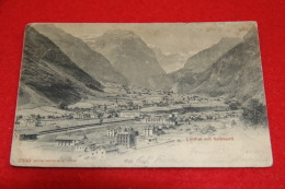 Glaris Glarus Linthal Mit Selbsanft 1904 - Linthal