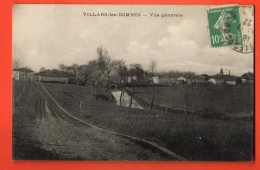 NEP-19   Villars-lès-Dombes  Cachet Frontal 1922 - Villars-les-Dombes