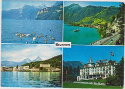 1903,SUISSE,SCHWEIZ,SVIZZERA,SWITZERLAND,HELVETIA, SWISS,SCHWYZ,BRUNNEN,URMINBERG,lac  Des 4 Cantons,PARK HOTEL - Sonstige & Ohne Zuordnung