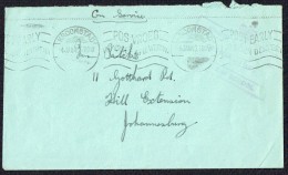 1943   Service Letter  From Air School - Postage Free - Lettres & Documents