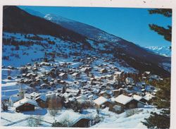 SUISSE,SCHWEIZ,SVIZZERA,SWITZERLAND,HELVETIA,SWISS,VALAIS,VERCORIN,HIVER,NEIGE,VILLAGE,VUE AERIENNE - Sonstige & Ohne Zuordnung