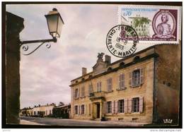 FRANCE: ILE D'AIX MAISON DE L'EMPEREUR. Carte Postale Avec Cachet  1°jour 16 Aout 1969 (yvert N°1610) - Napoléon